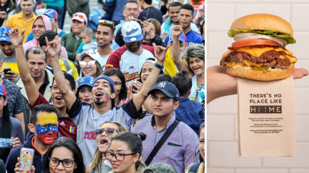 Campaña de Acnur y Home Burgers invita a acoger a los migrantes y refugiados