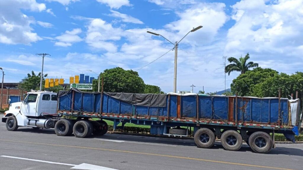 ¿Cuántos camiones de carga se han movilizado por la frontera Norte de Santander?
