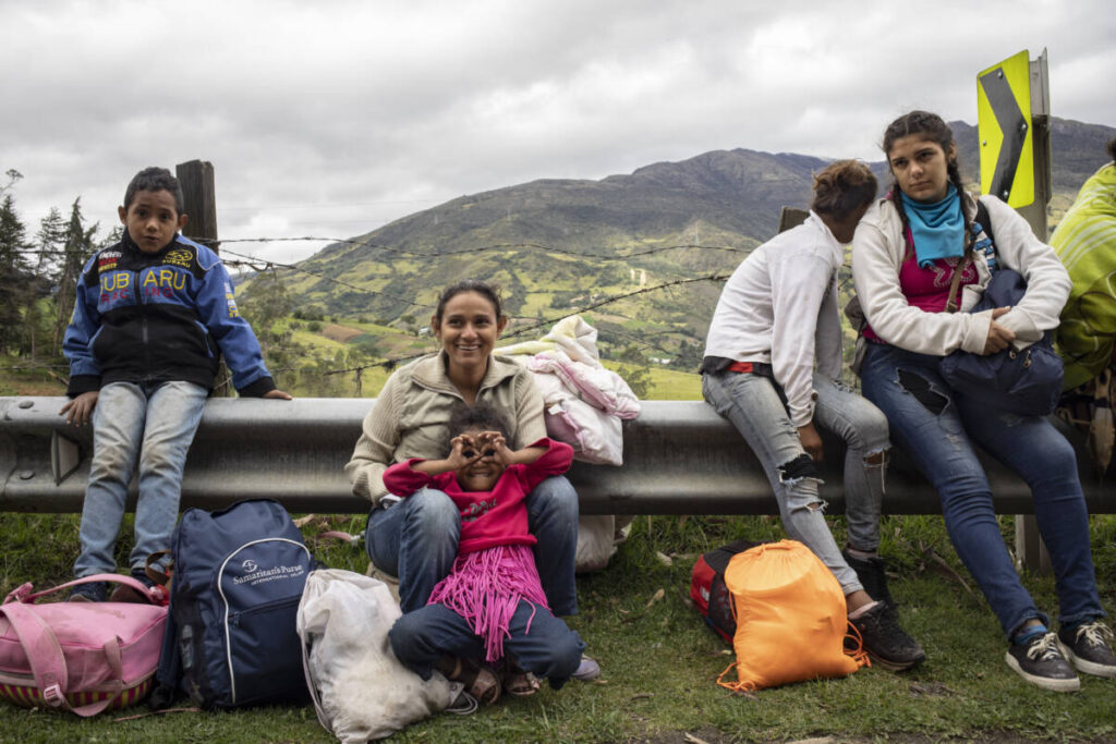 Colombia. Venezolanos continúan realizando peligrosos viajes en busca de refugio (Cortesía de ACNUR).