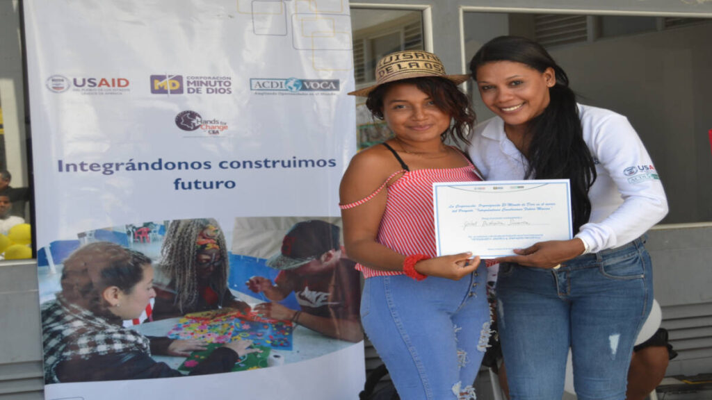 Maicao le abrió las puertas a 103 migrantes emprendedores