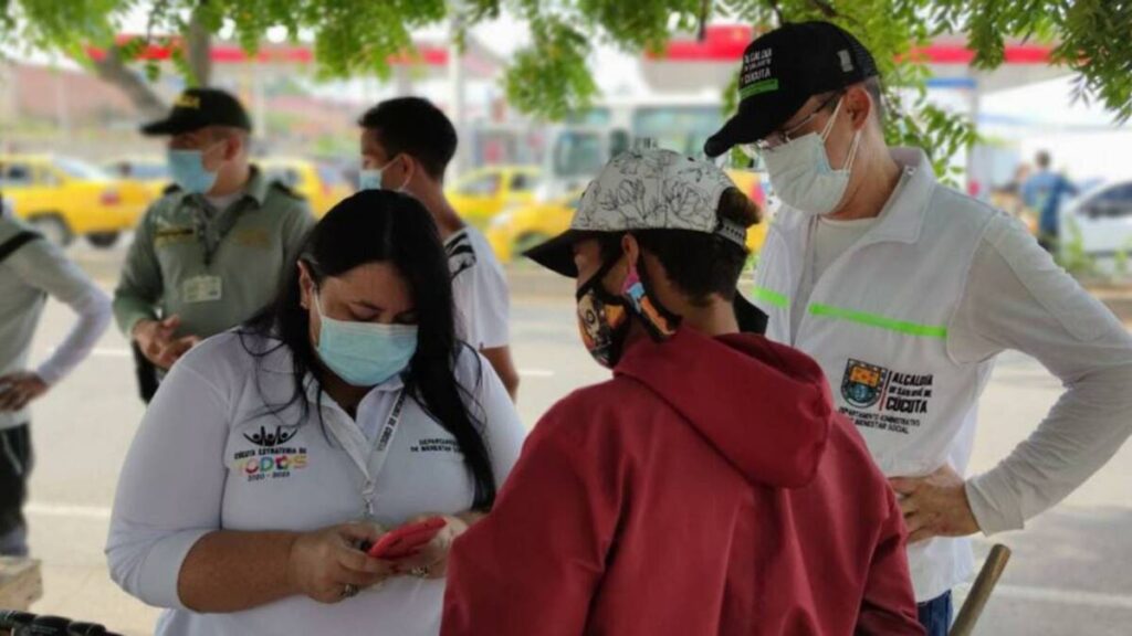 Cúcuta inicia censo virtual a migrantes venezolanos para acceder a la vacunación