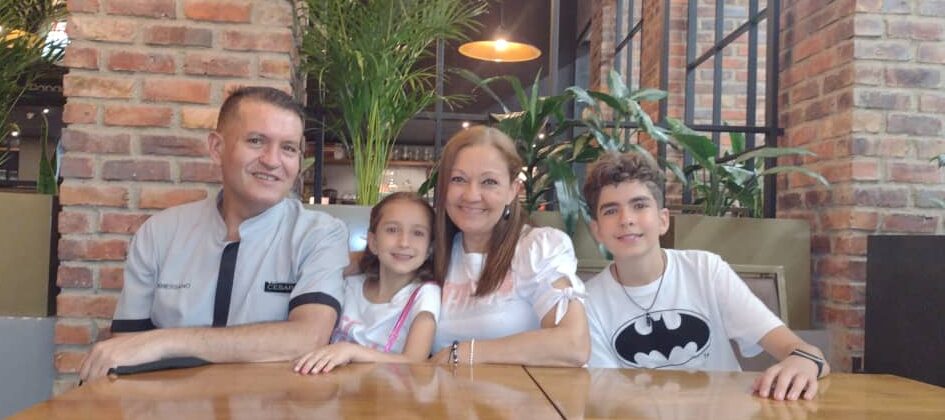 La familia Torres Urdaneta, venezolanos retornados