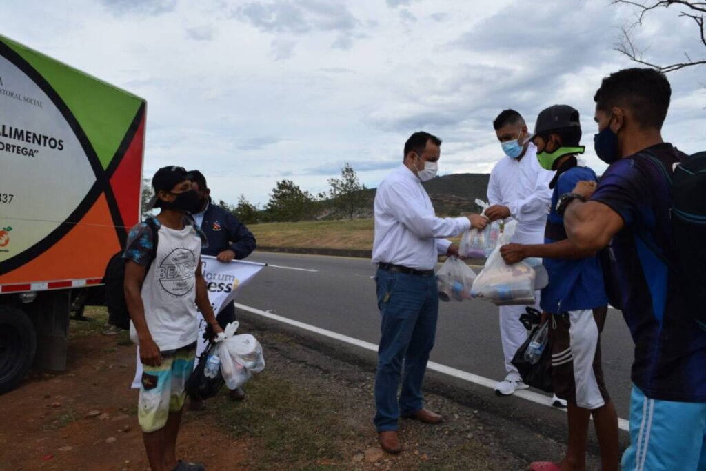 Pastoral ha entregado 4.600 bolsas de alimentos a migrantes