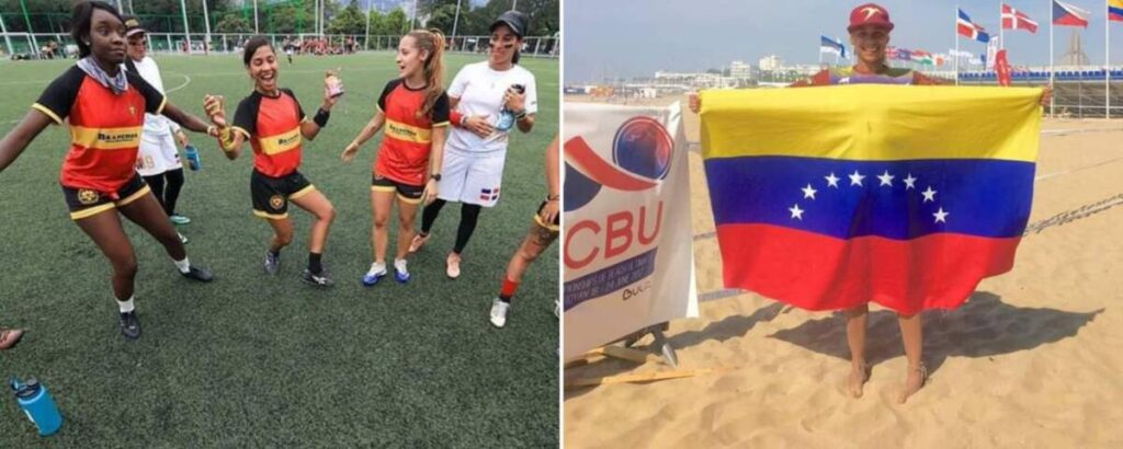 La atleta venezolana de las mil tartaletas
