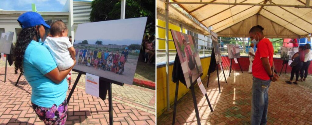 En Riohacha exhibieron 10 postales de la integración