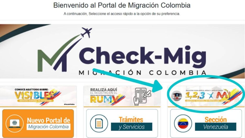 Migración Colombia habilitó aplicativo para agilizar entrega del PPT a menores