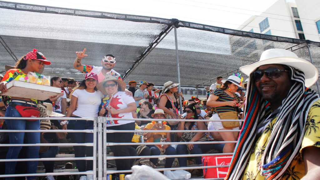 Los venezolanos que animaron el Carnaval de Barranquilla