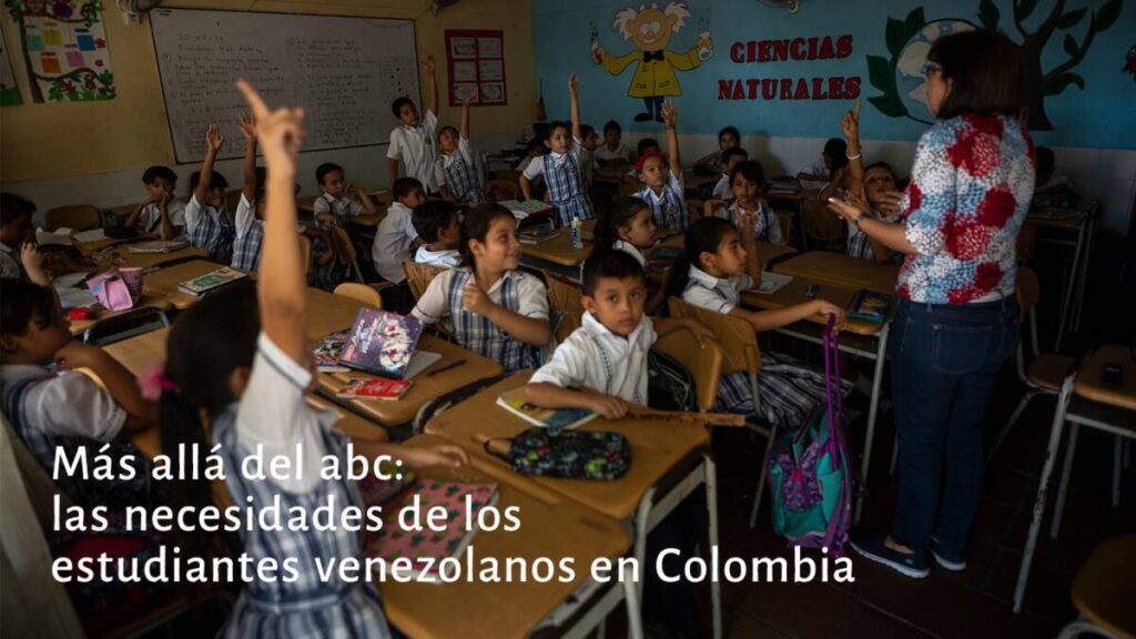 ¿Rajada la integración escolar de los niños venezolanos?