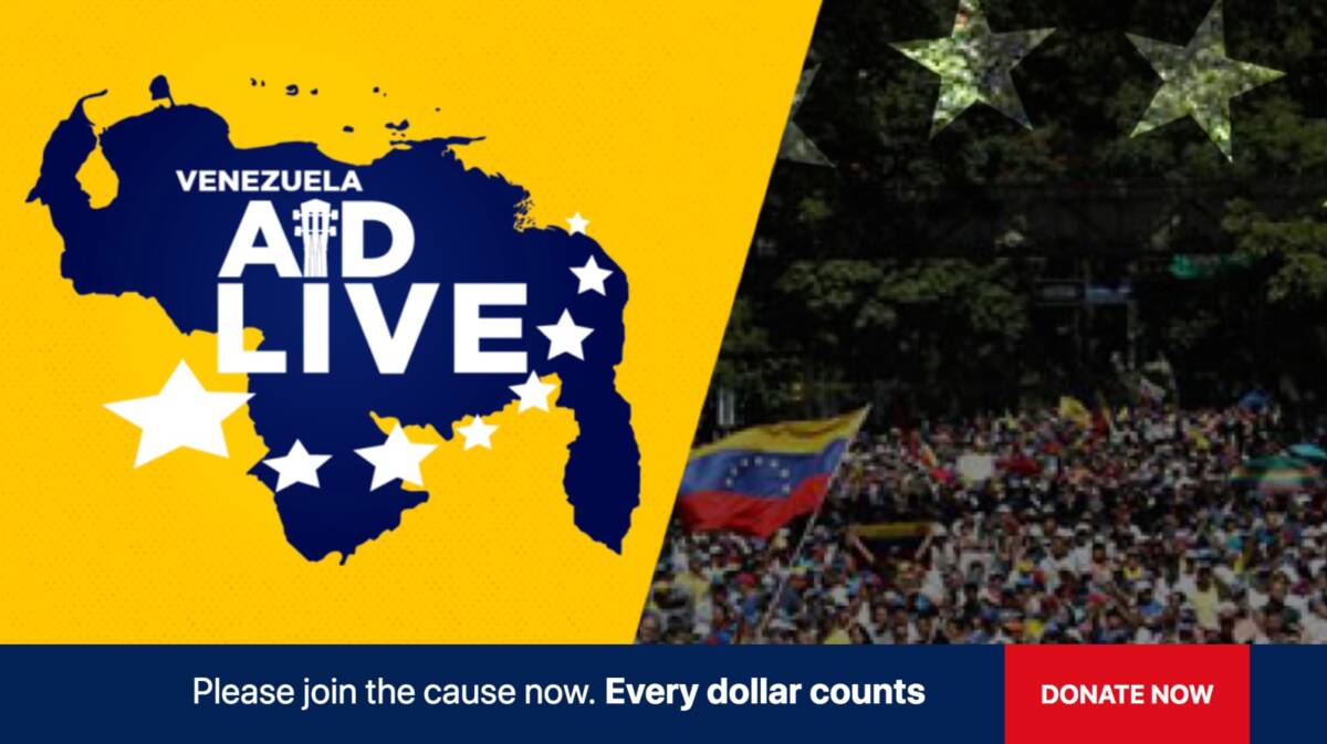 Así fue el minuto a minuto del concierto ‘Venezuela Aid Live ’