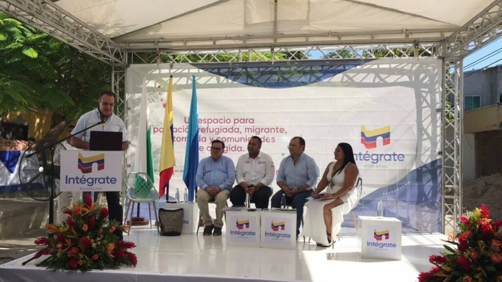 Inauguraron un Centro Intégrate en Riohacha para orientar a venezolanos