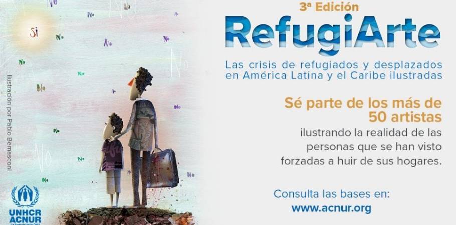 Refugiarte: lanzan concurso para ilustrar la migración