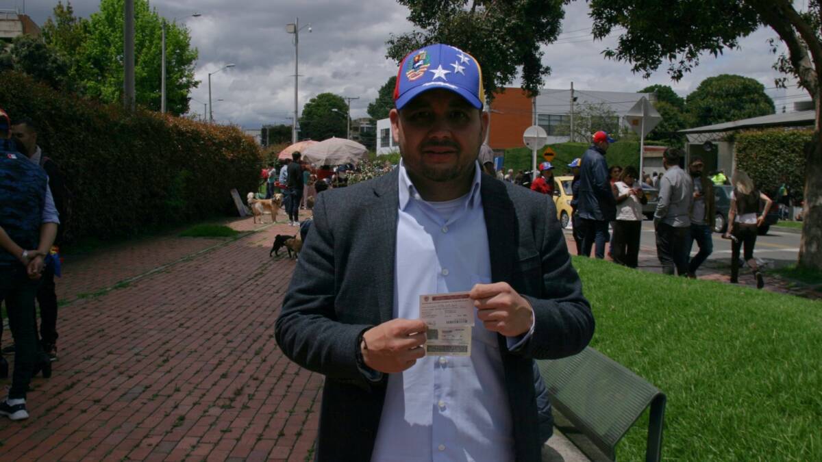 Así vivieron las elecciones los venezolanos que votaron por primera vez en Colombia