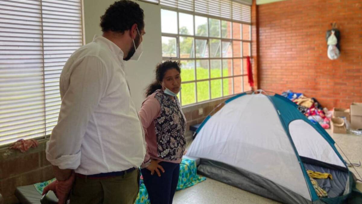 Detectan 19 casos de covid en albergue para desplazados de Arauquita