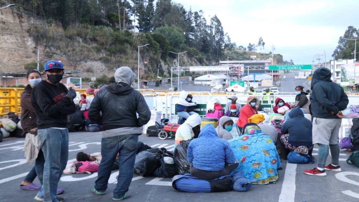 Proponen canal humanitario desde Tulcán para que venezolanos no pasen por Colombia