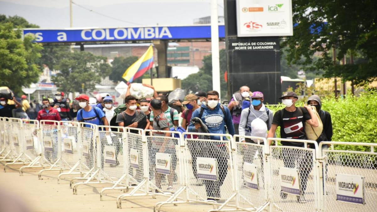 Abren canal humanitario en Cúcuta y Arauca para el retorno de casi 600 venezolanos
