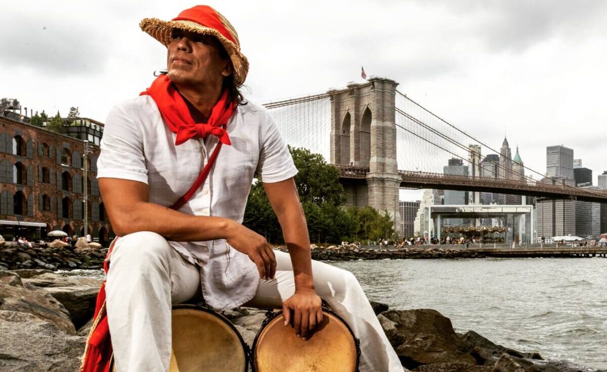 Jeickov Vital, músico venezolano en Nueva York.