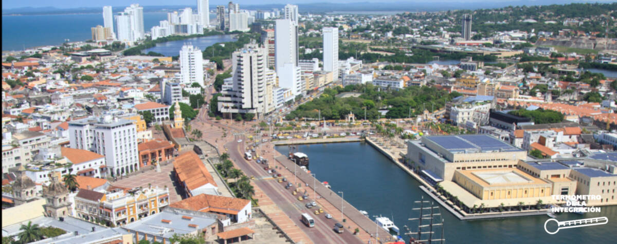Termómetro de la integración Cartagena