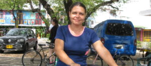 Joselyn Quero, venezolana en Cúcuta.