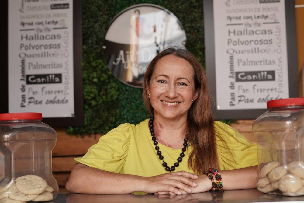 María Liliana Rivero, propietaria de 'Ají Dulce Gourmet'. Fotos: Byron Pérez / VANGUARDIA
