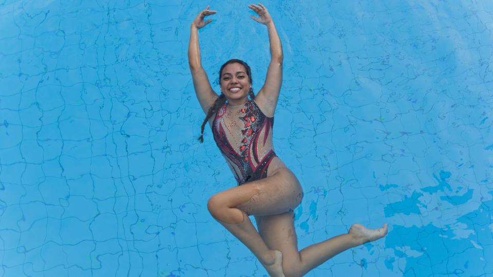 Alejandra Armas, nadadora colombo-venezolana