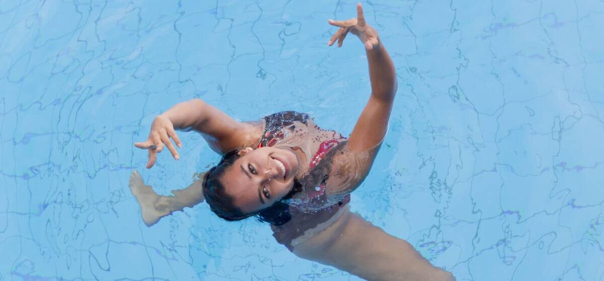 Alejandra Armas, nadadora colombo-venezolana