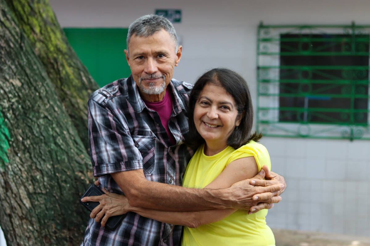 Astolfo Matheus y Wilma Jiménez