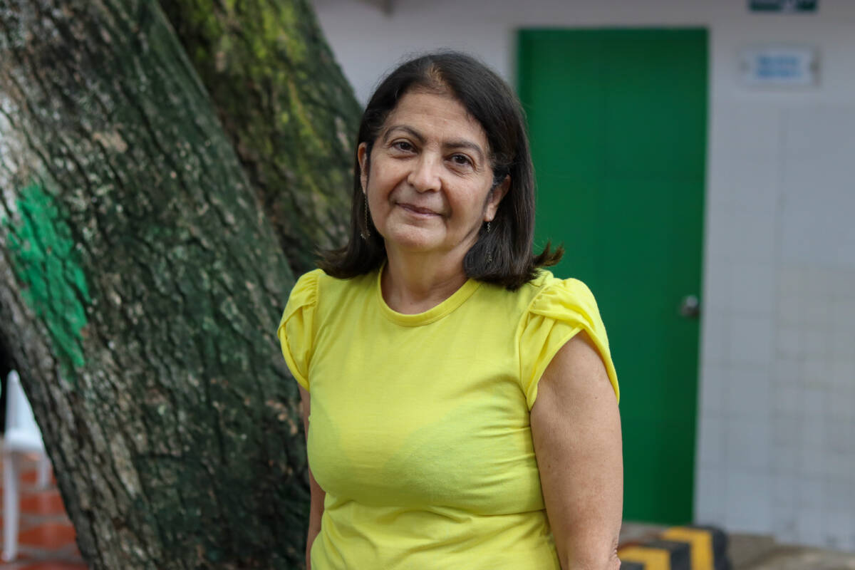 Wilma Jiménez, migrante venezolana.