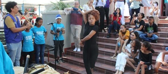 Melody lleva el amor por la danza en su corazón. Foto: Comunicaciones Centro Intégrate de Barranquilla