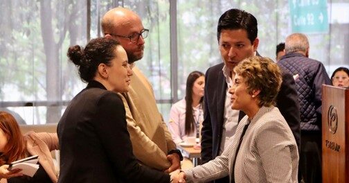 Presentación del tablero interactivo de Visualización de Datos de Migrantes Venezolanas(os) en Colombia M3. Foto: Migración Colombia.