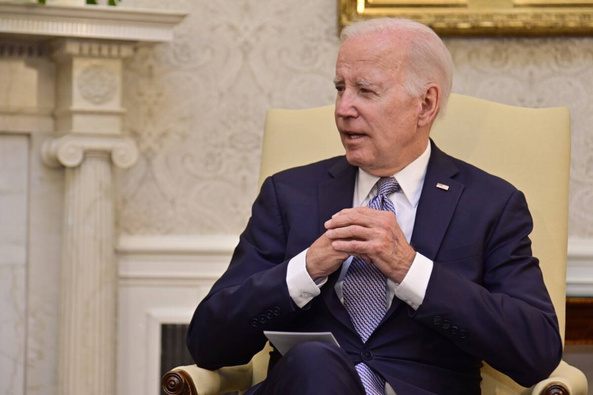 Joe Biden, presidente de Estados Unidos. Cortesía: Presidencia de la República de Colombia.